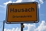 Ortstafel - Hausach